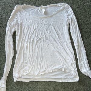 White long sleeve shirt